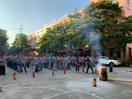 【安全記心間，防患于未然】益誠自動化2021年下半年消防演練活動順利舉辦！